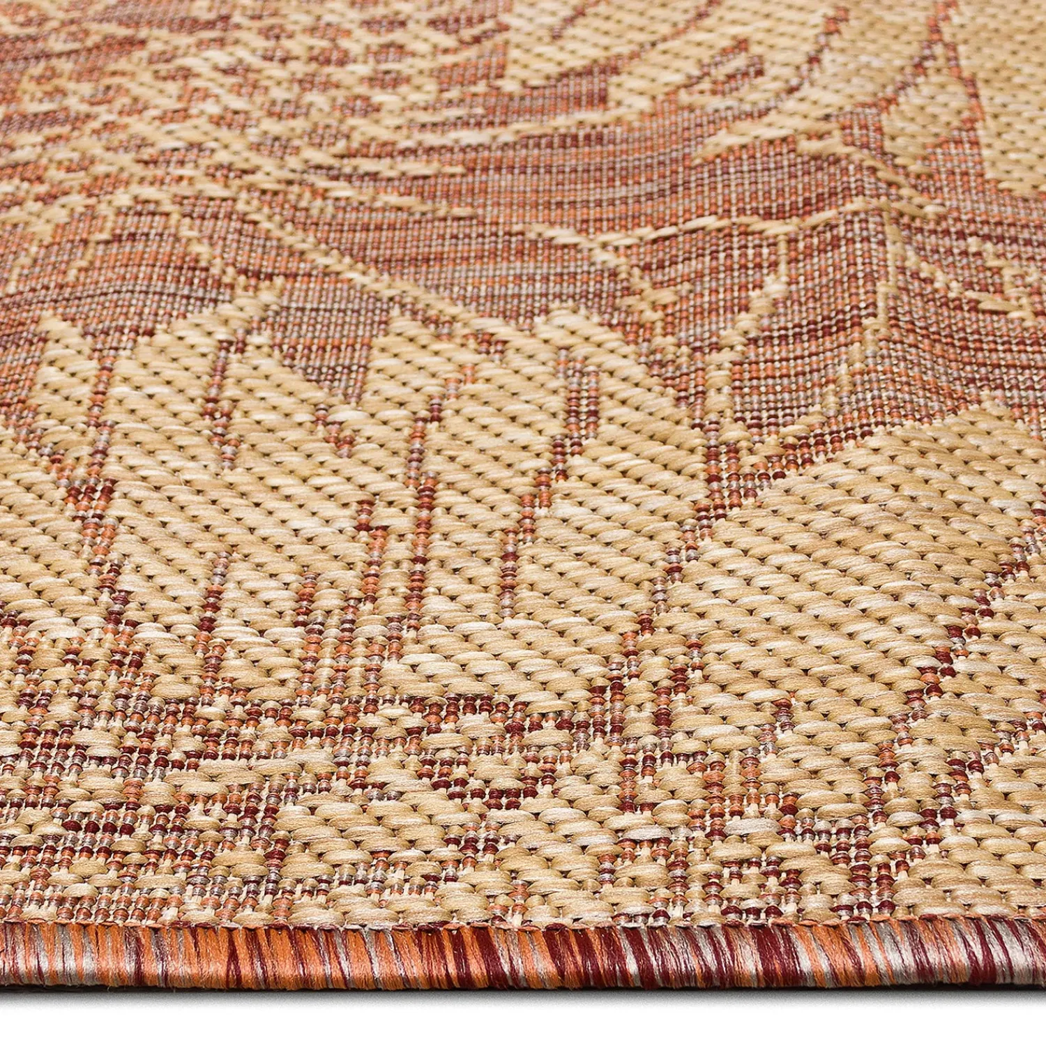 Plow & Hearth Area Rugs>Indoor/Outdoor Sunflower Rug, 39" x 59"