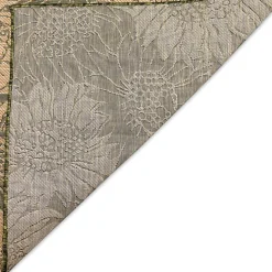 Plow & Hearth Area Rugs>Indoor/Outdoor Sunflower Rug, 39" x 59"
