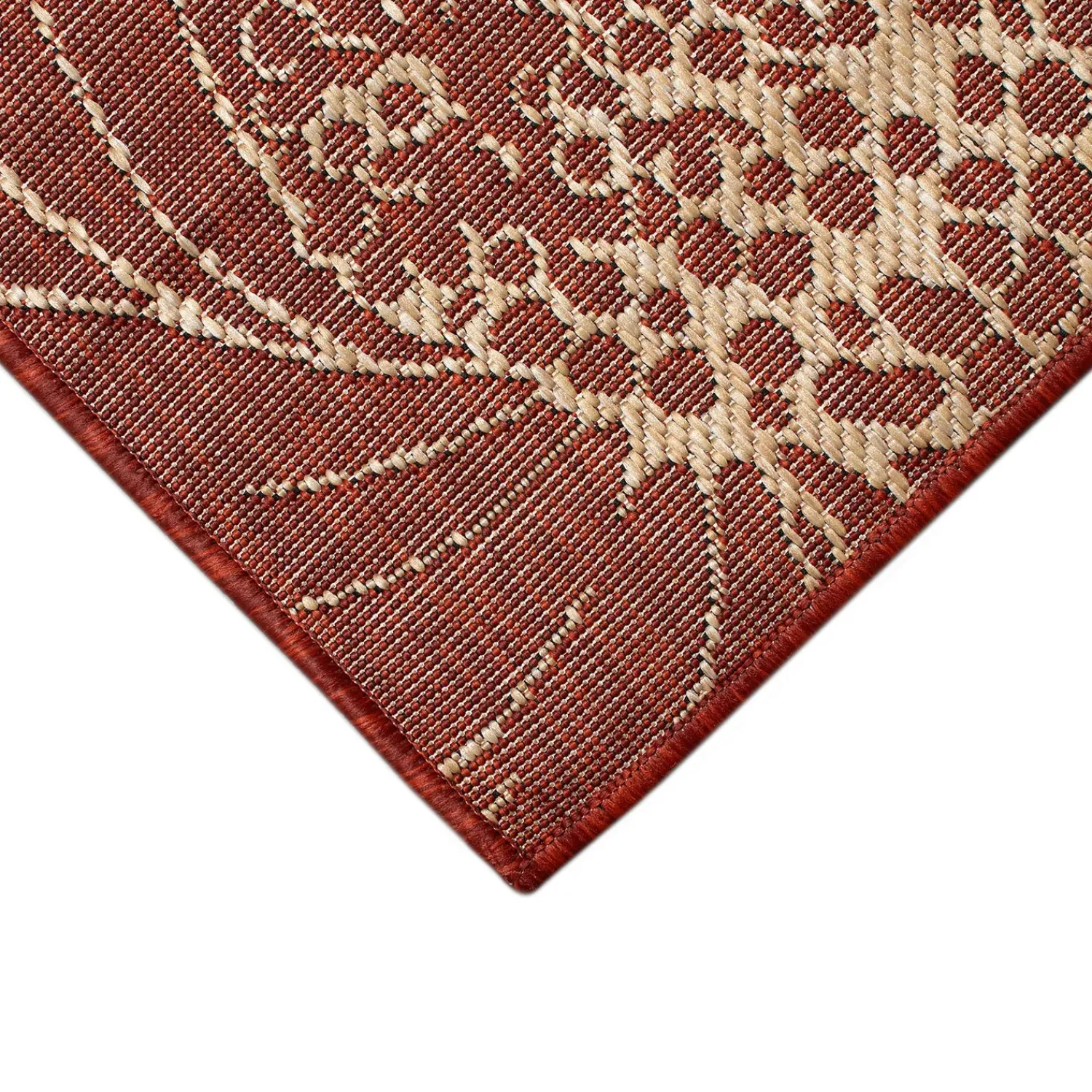 Plow & Hearth Area Rugs>Indoor/Outdoor Sunflower Rug, 7'10" x 9'10"