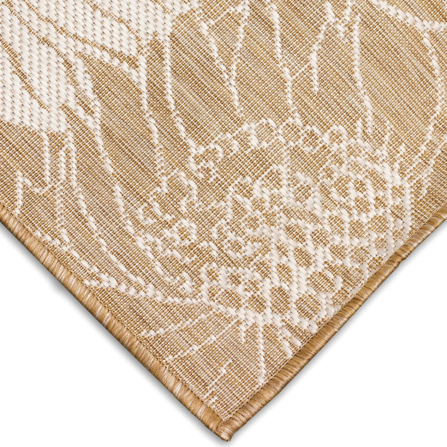 Plow & Hearth Area Rugs>Indoor/Outdoor Sunflower Rug, 7'10" x 9'10"