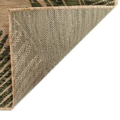 Plow & Hearth Area Rugs>Indoor/Outdoor Textured Palms Polypropylene Rug, 7'10" square