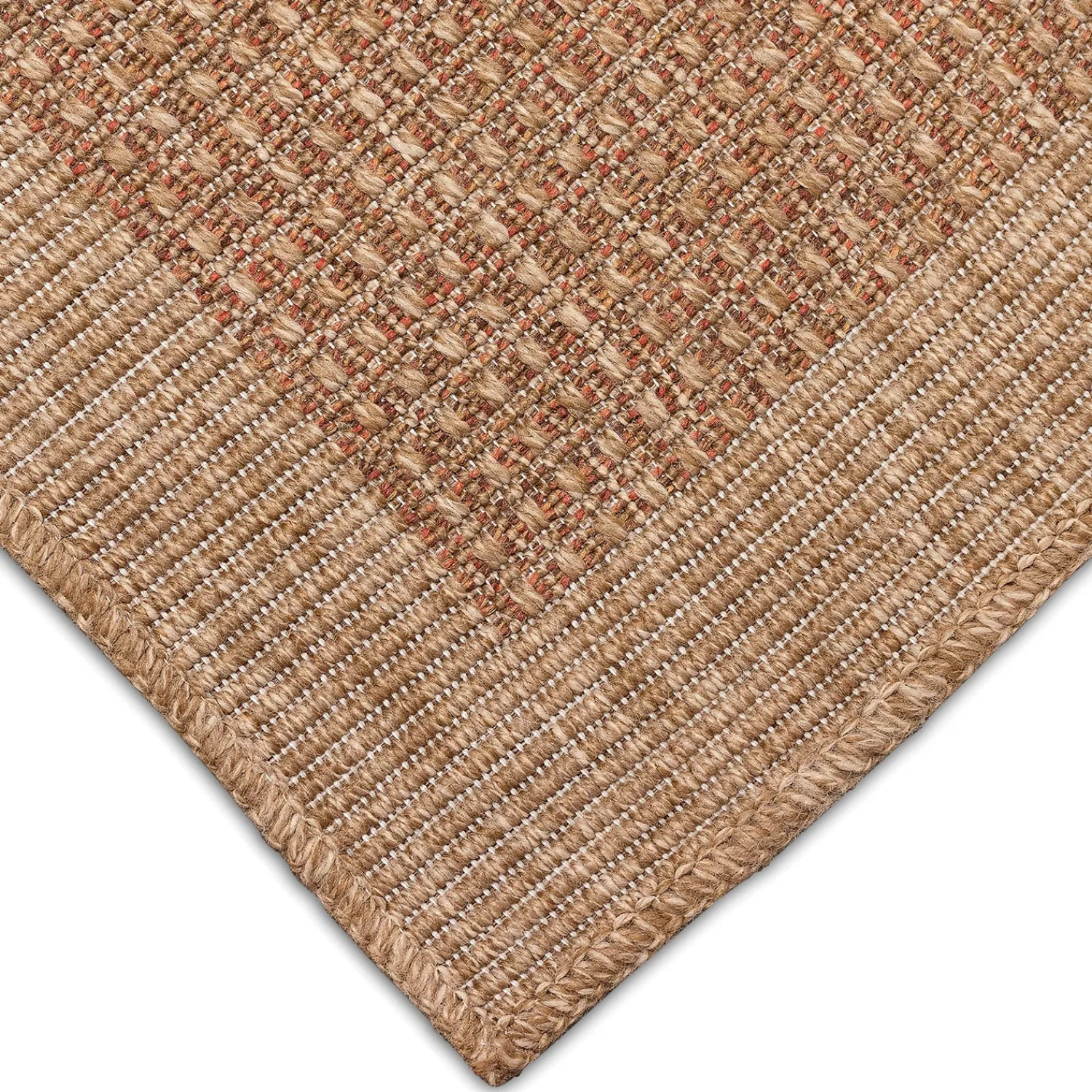 Plow & Hearth Area Rugs>Indoor/Outdoor Toulouse Border Print Rug, 7'10" x 9'10"