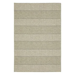 Plow & Hearth Area Rugs>Indoor/Outdoor Yucatan Striped Polypropylene Rug, 9'10" x 12'10"