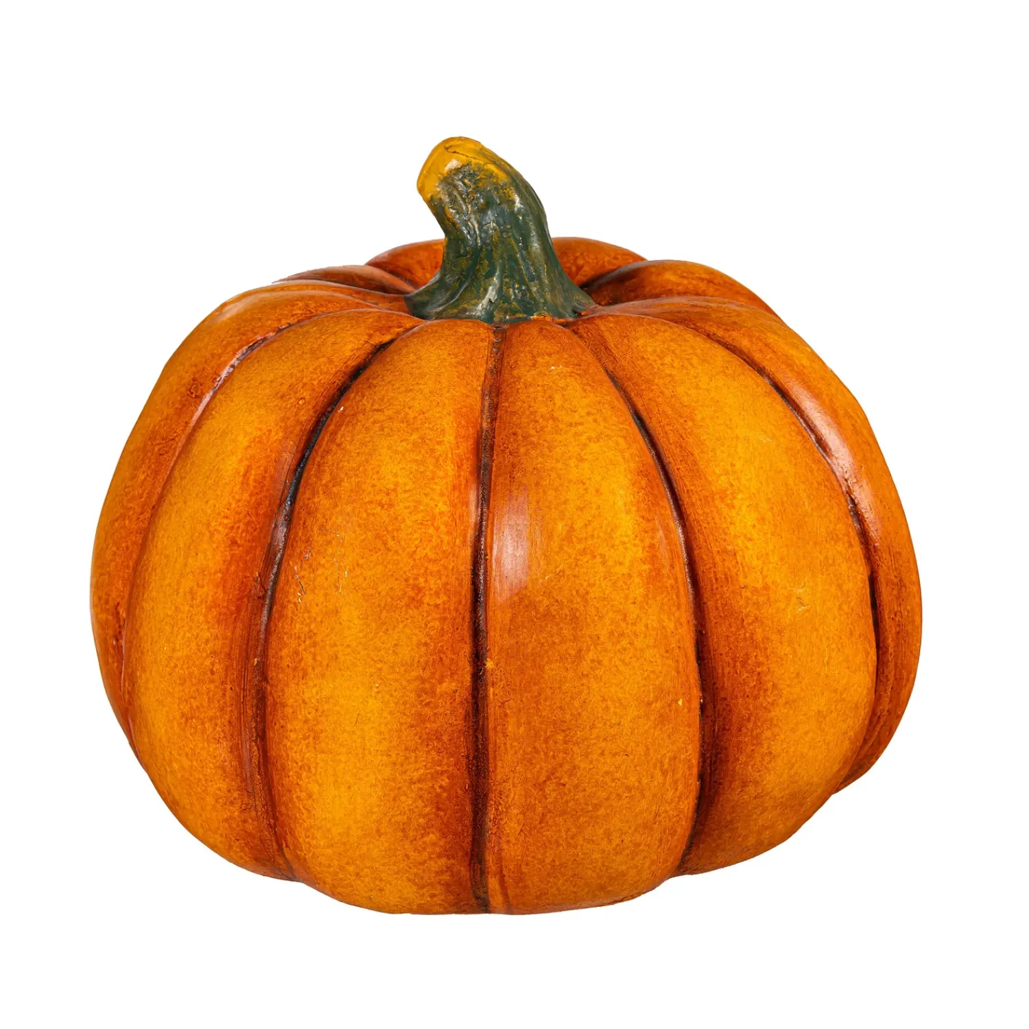Plow & Hearth Garden Statues>Jack-O-Lantern Pumpkin LED Statue, 10"H