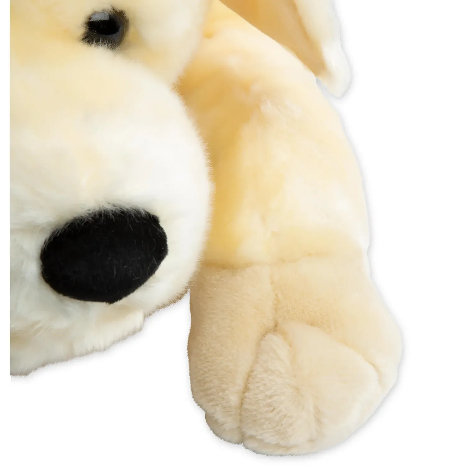 Plow & Hearth Decorative Pillows|Pet Products>Labrador Retriever Plush Cuddle Animal Body Pillow YellowLab