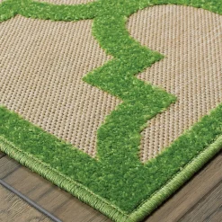 Plow & Hearth Area Rugs>Lafayette Indoor/Outdoor Rug, 1'10" x 3'3"