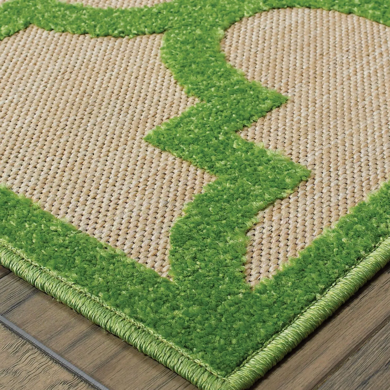 Plow & Hearth Area Rugs>Lafayette Indoor/Outdoor Rug, 3'10" x 5'5"