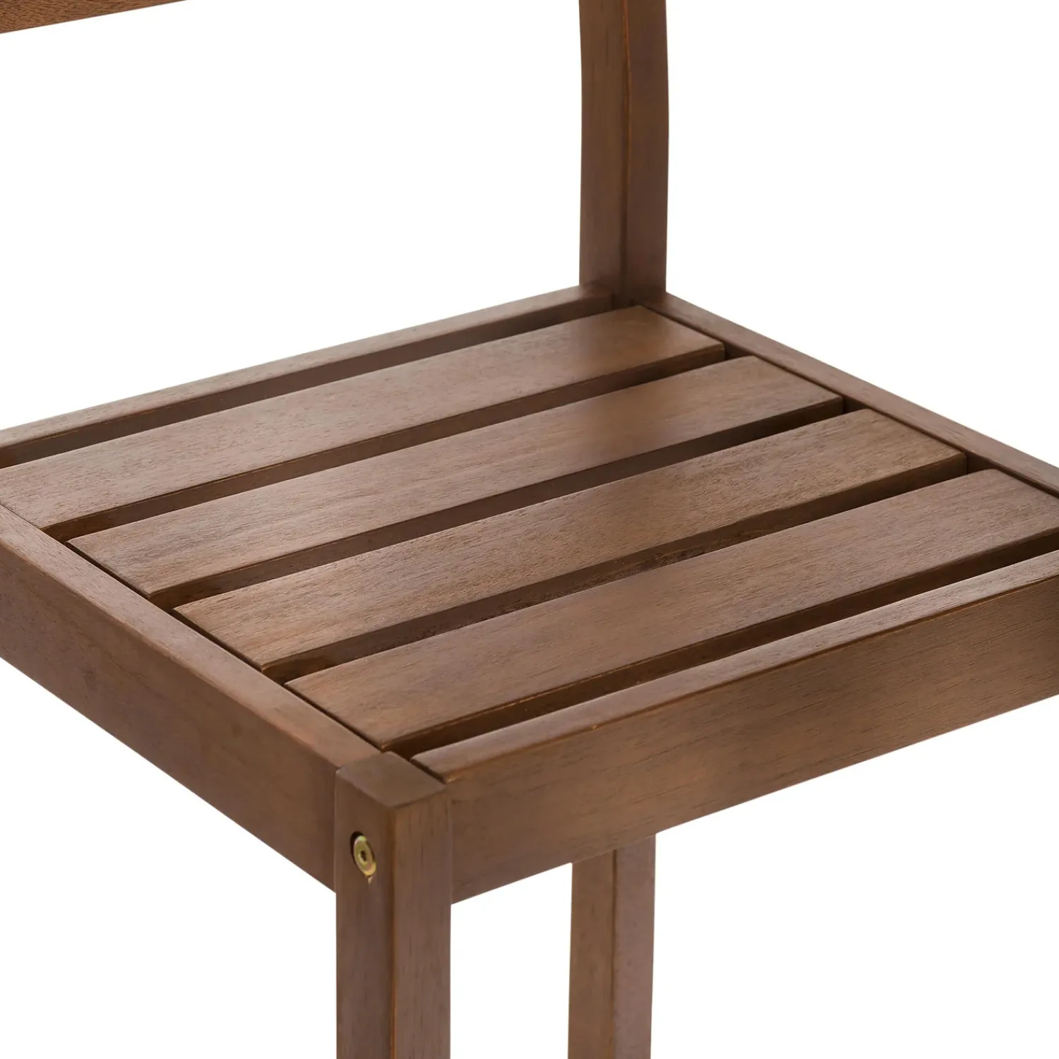 Plow & Hearth Outdoor Dining Sets>Lancaster Eucalyptus Outdoor Bar Set with Table and 2 Bar Stools, 3-Piece Set Natural