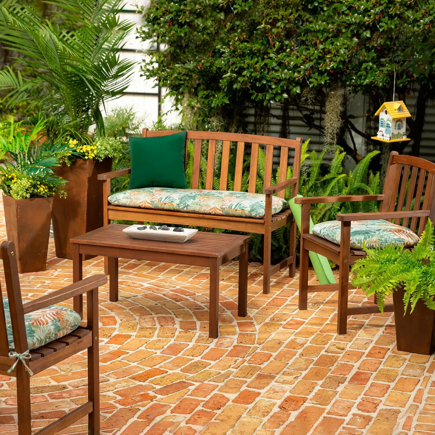Plow & Hearth Outdoor Benches>Lancaster Eucalyptus Wood Bench Natural