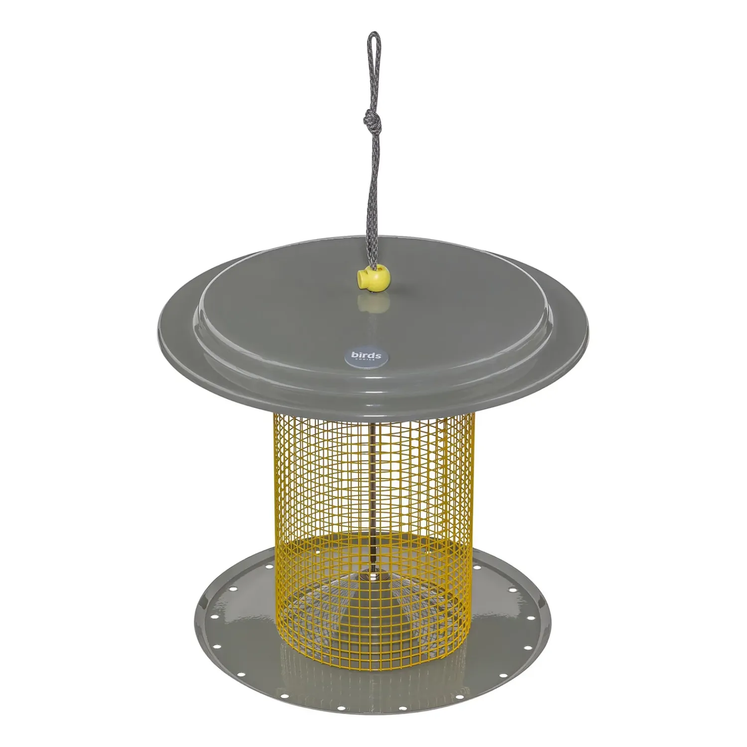 Plow & Hearth Bird Feeders>Large Metal Sunflower Seed Bird Feeder