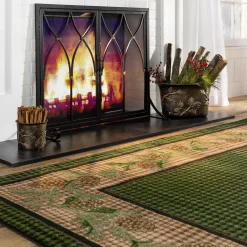Plow & Hearth Fireplace Screens With Doors>Large Winchester Fireplace Screen with Doors