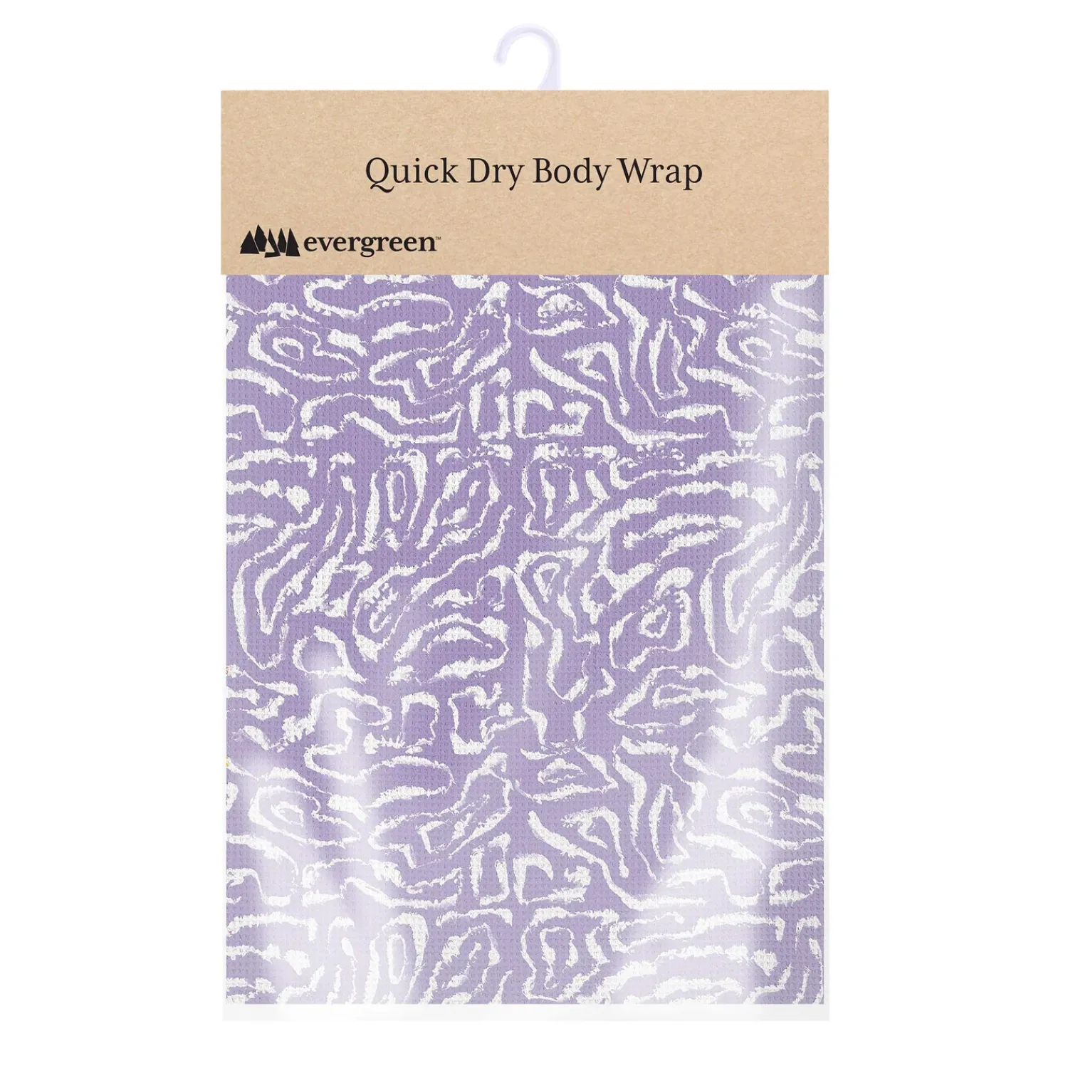 Plow & Hearth Bath Accessories>Lavender Flow Quick Dry Body Wrap