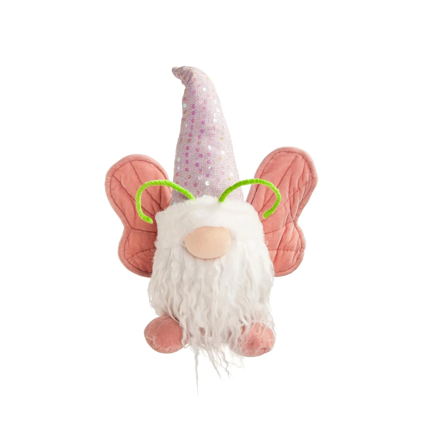Plow & Hearth Decorative Accents>Lighted Butterfly Gnome Table Décor