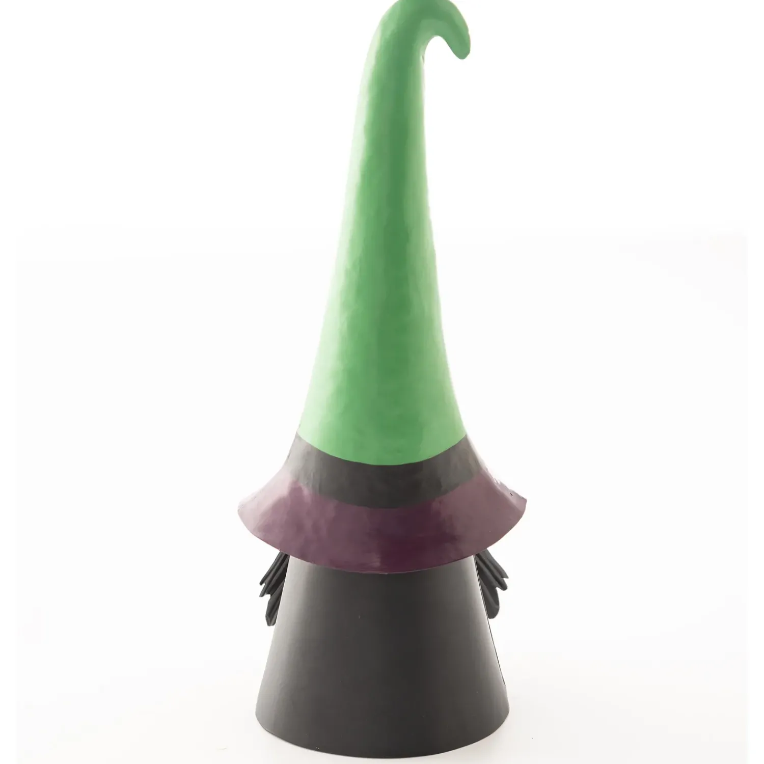 Plow & Hearth Garden Statues>Lighted Halloween Witch Gnome
