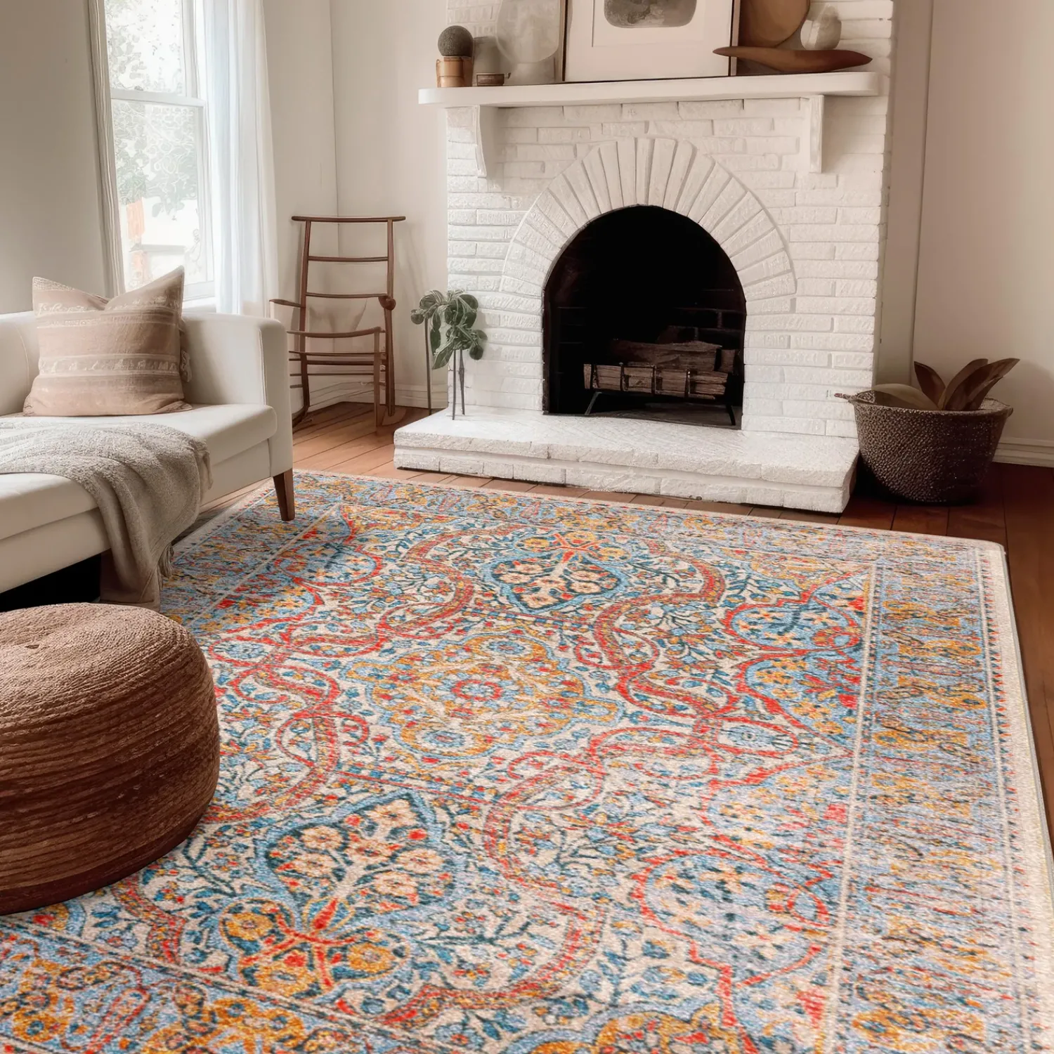 Plow & Hearth Area Rugs>Lillie EnduraStran® Rug, 7'8" x 10'9" Opal