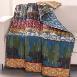 Plow & Hearth Quilts & Bedspreads|Throws & Blankets>Lodge Quilted Throw