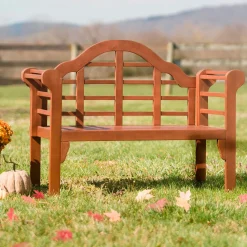 Plow & Hearth Outdoor Benches>Lutyens Wood Garden Bench Natural