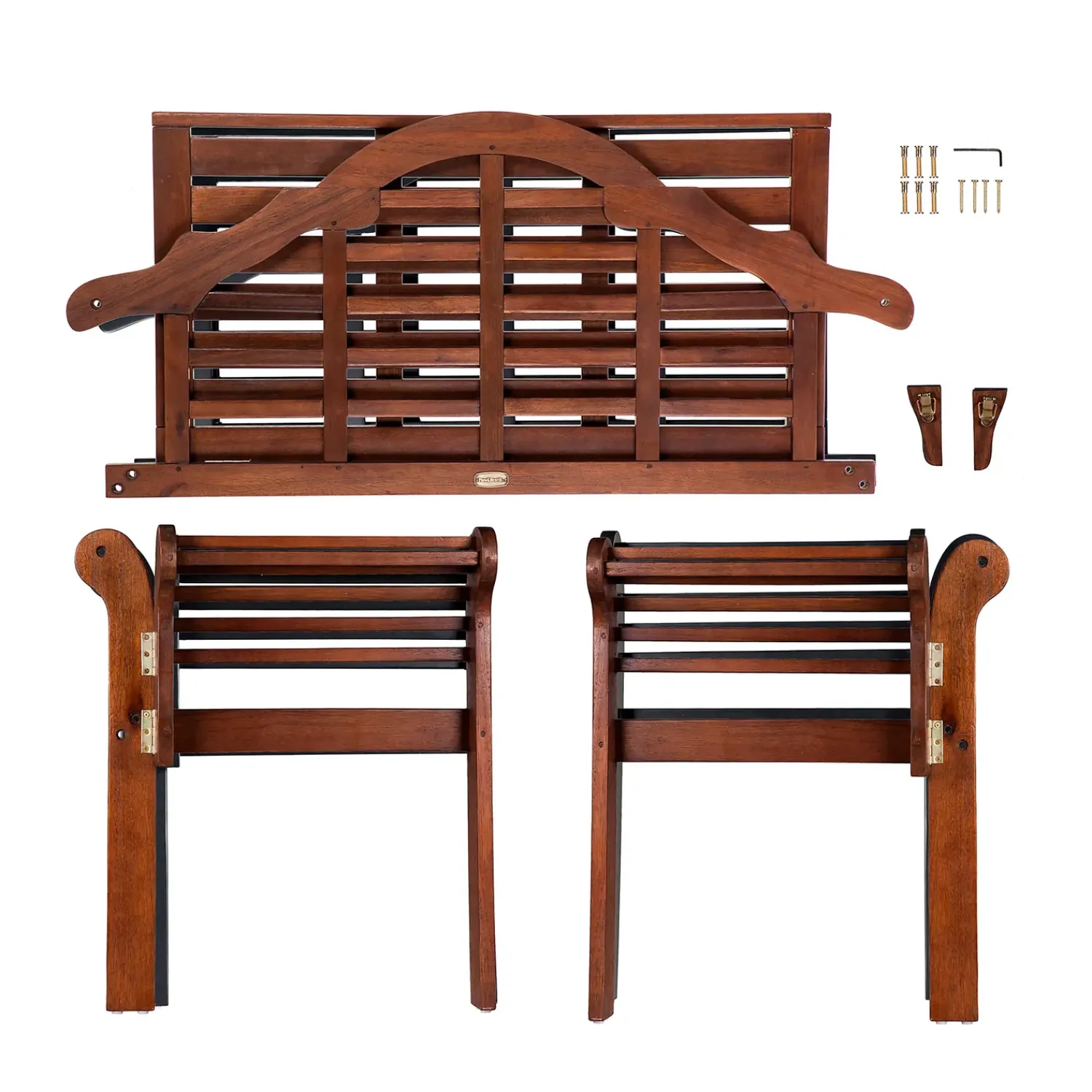 Plow & Hearth Outdoor Benches>Lutyens Wood Garden Bench