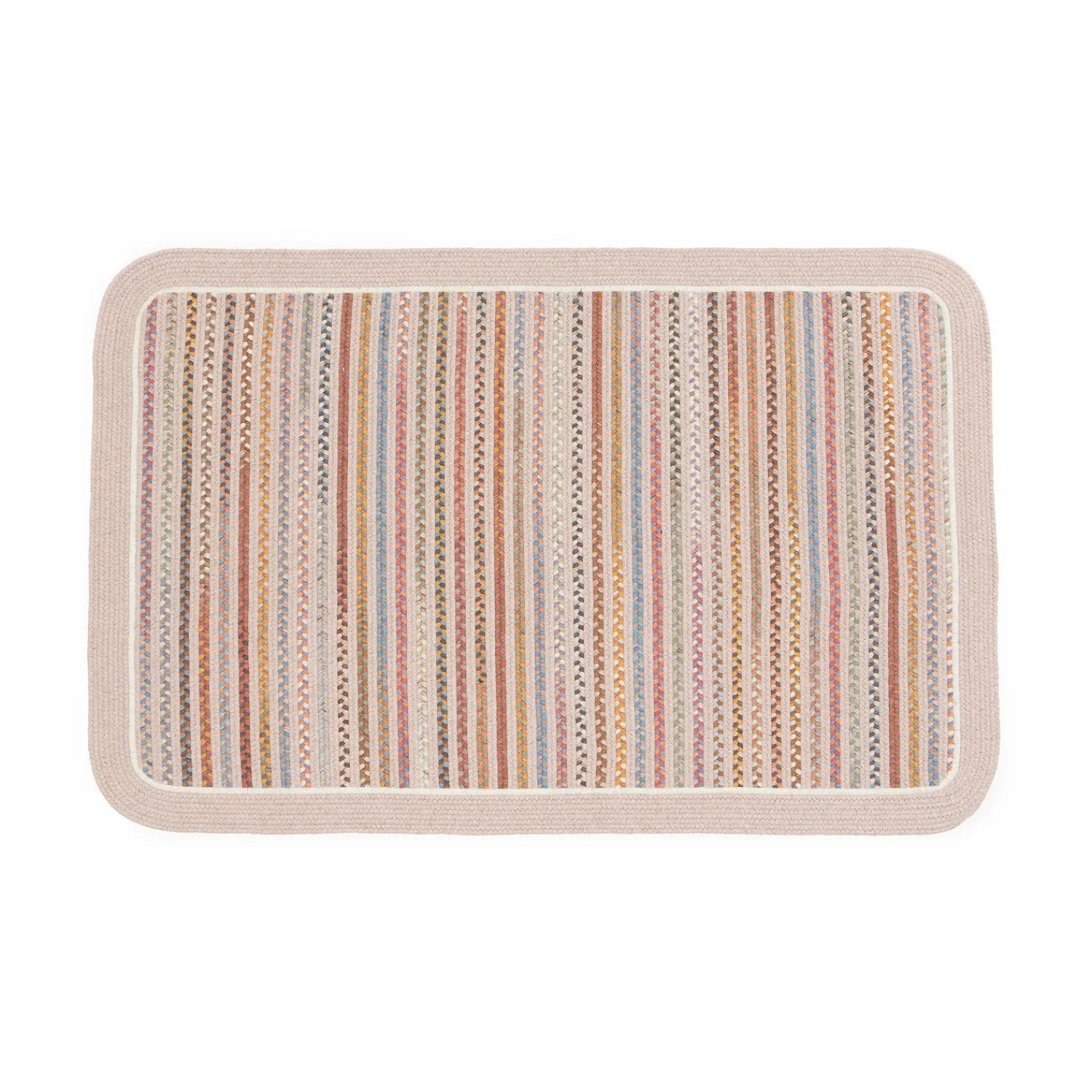 Plow & Hearth Area Rugs>Lynnhaven Wool Solid Border Braided Rug, 2' x 3'