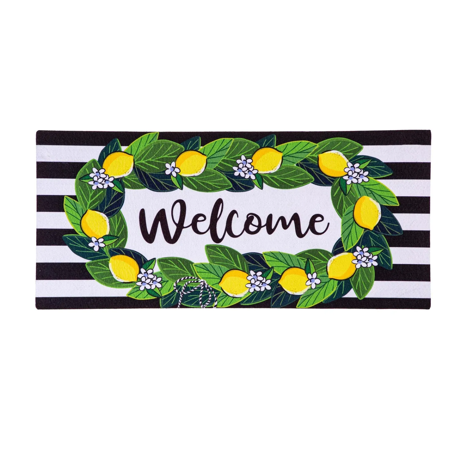 Plow & Hearth Interchangeable Mats>Magnolia Leaves and Lemon Sassafras Switch Mat