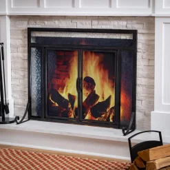 Plow & Hearth Fireplace Screens With Doors>Manchester Fireplace Screen (Petite)
