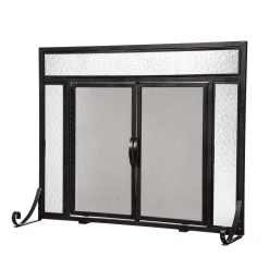 Plow & Hearth Fireplace Screens With Doors><noscript><img width=