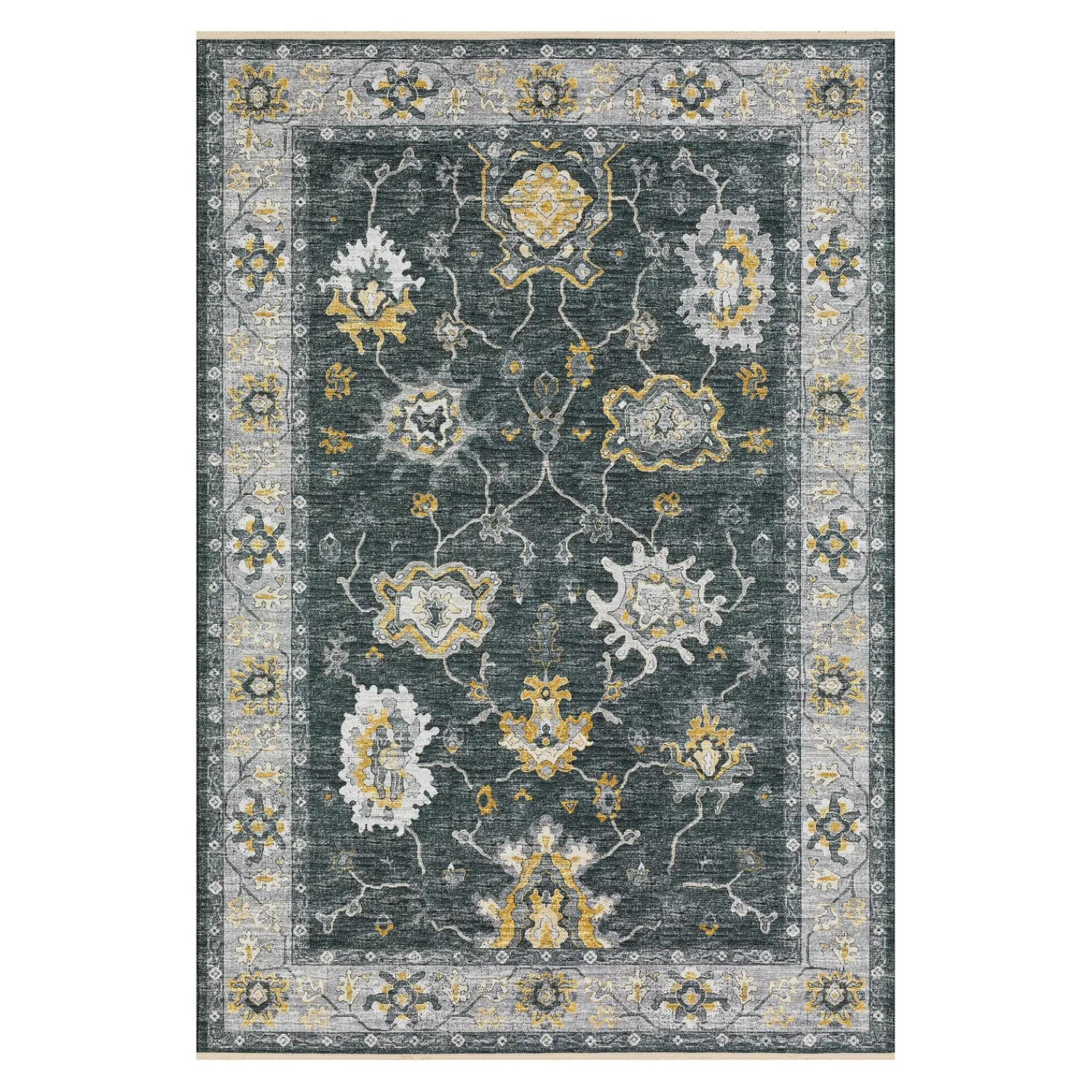 Plow & Hearth Area Rugs>Marietta Border Rug, 3' x 5'
