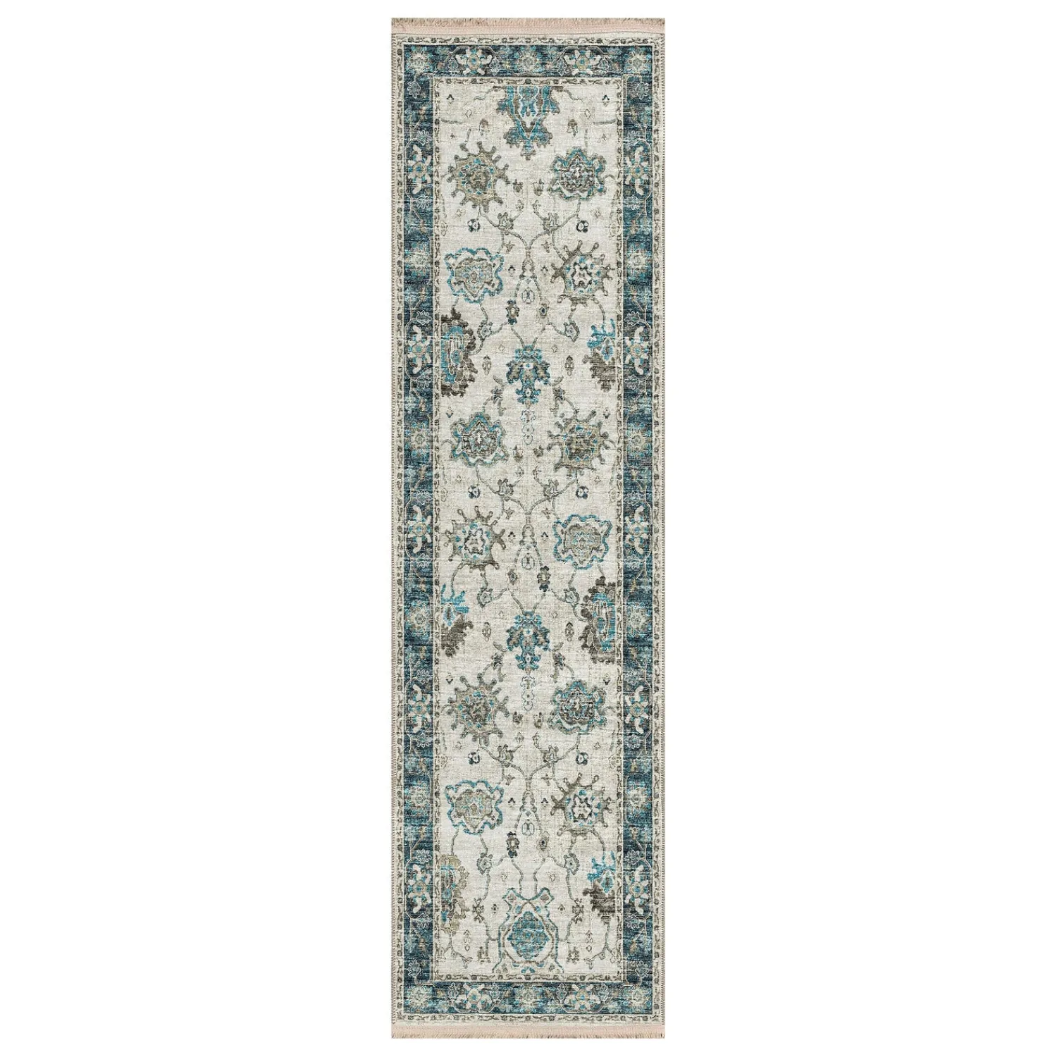 Plow & Hearth Area Rugs>Marietta Border Rug, 3' x 5'