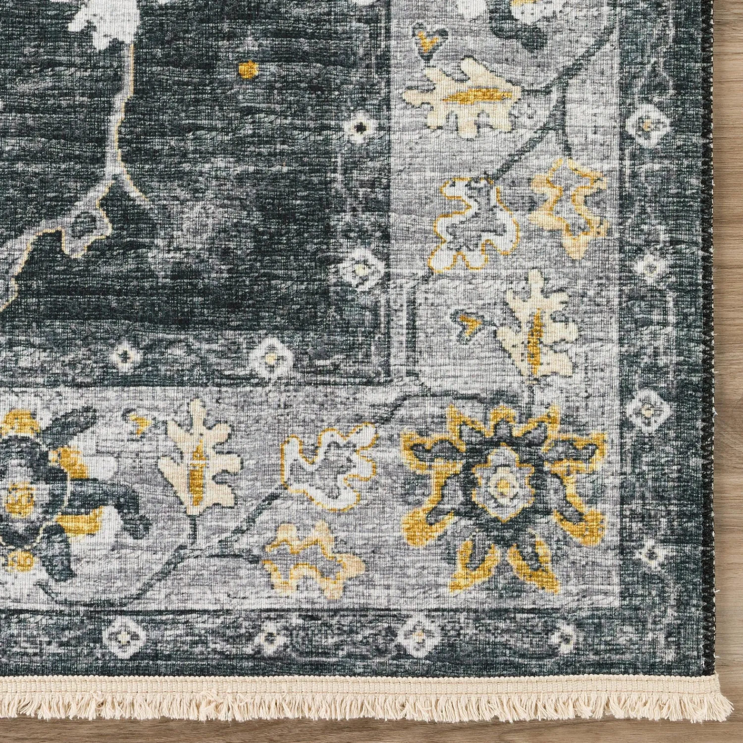 Plow & Hearth Area Rugs>Marietta Border Rug, 3' x 5'