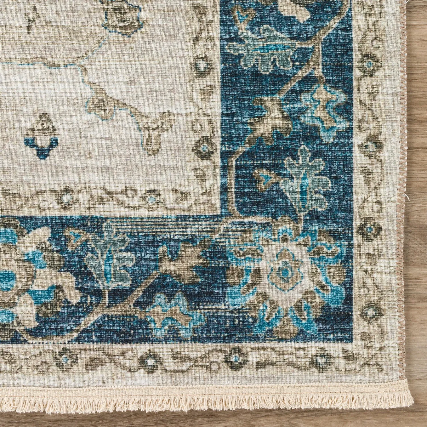 Plow & Hearth Area Rugs>Marietta Border Rug, 3' x 5'