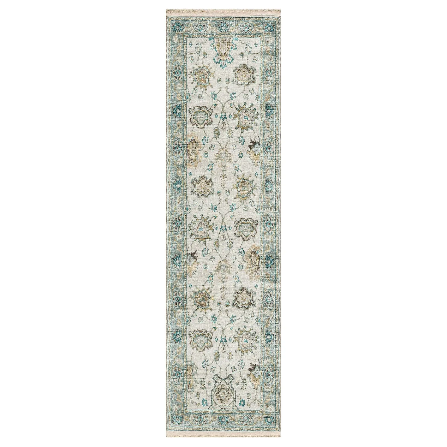 Plow & Hearth Area Rugs>Marietta Border Rug, 3' x 5'