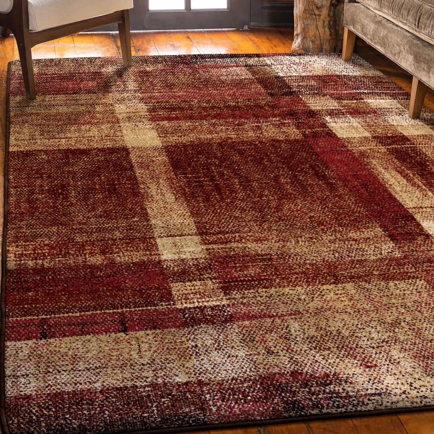 Plow & Hearth Area Rugs>Maryland Rug, 5' x 8' Earth