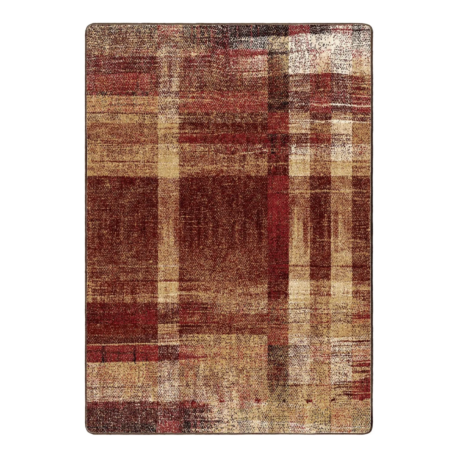 Plow & Hearth Area Rugs>Maryland Rug, 7'7" dia. Earth