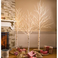 Plow & Hearth Lighted Trees & Garlands><noscript><img width=