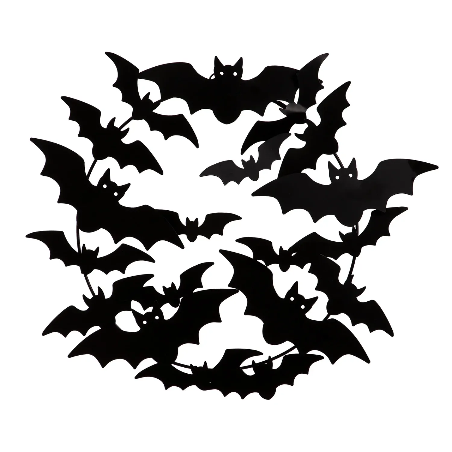 Plow & Hearth Wreaths>Metal Bat Wreath