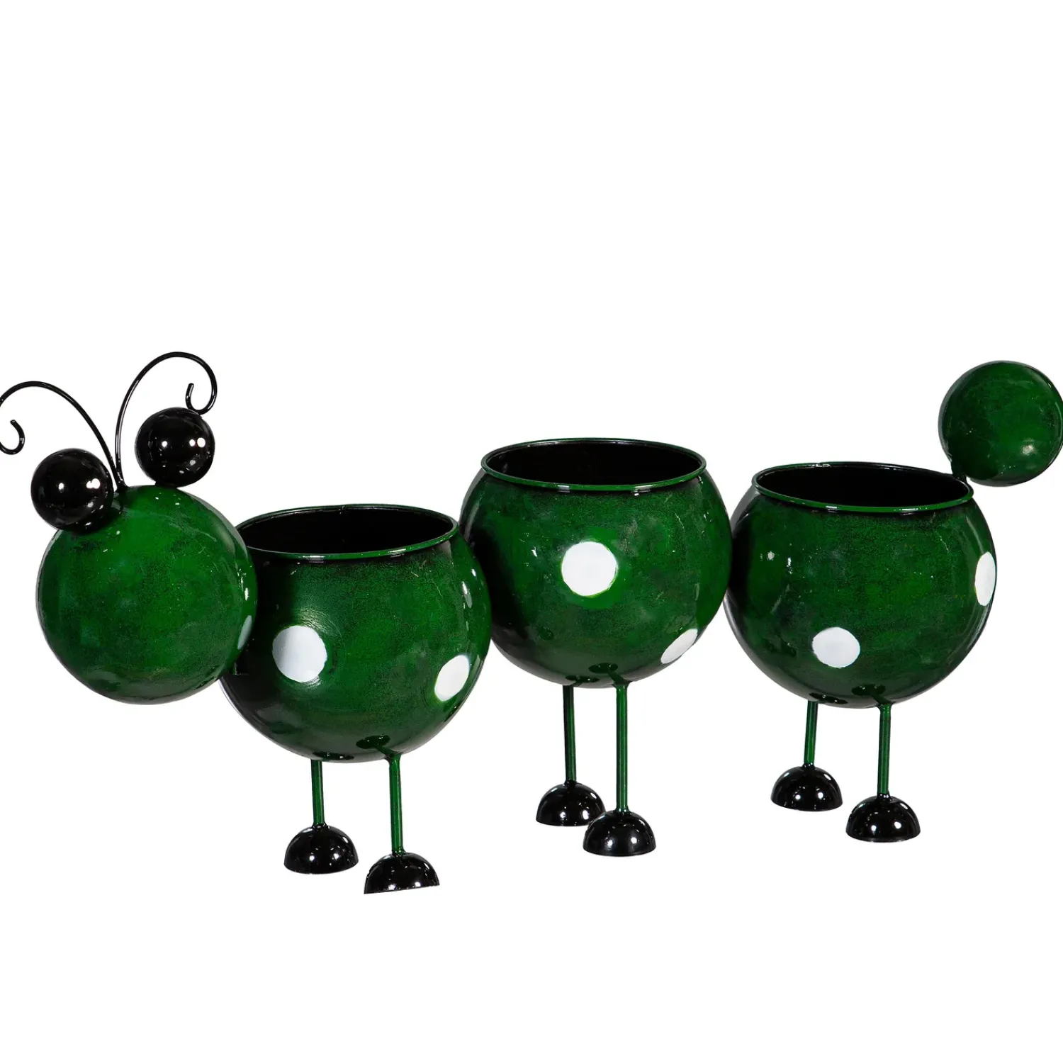 Plow & Hearth Planters & Plant Stands>Metal Caterpillar Planter