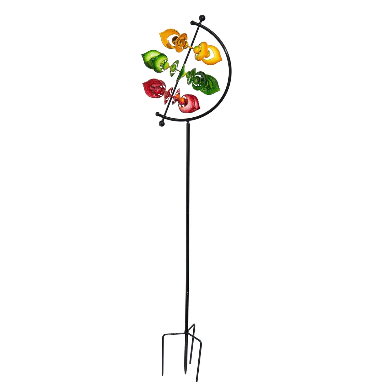 Plow & Hearth Wind Spinners>Metal Colorful Arrow Wind Spinner, 83"H