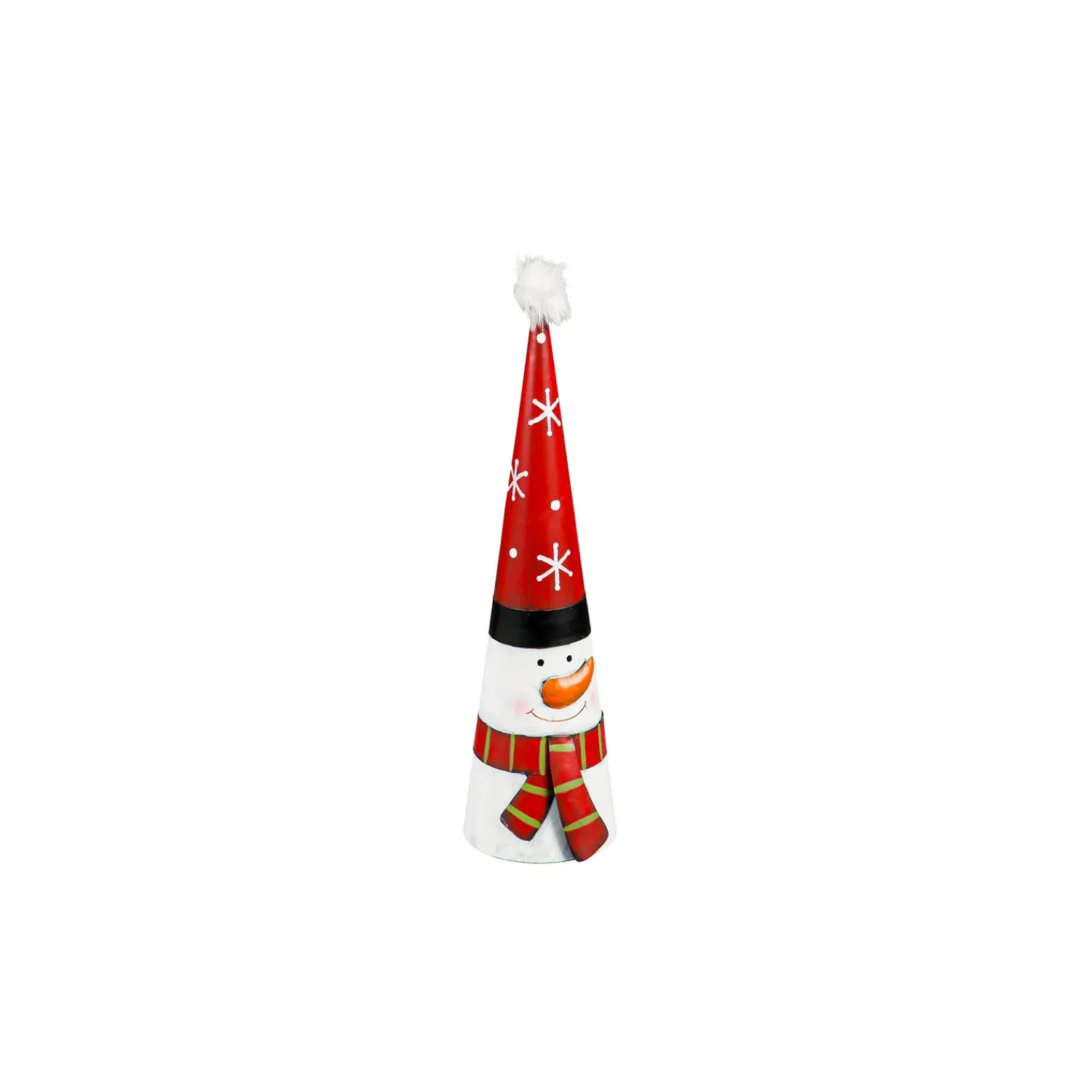 Plow & Hearth Garden Statues>Metal Cone-Shaped Holiday Characters, Set of 3