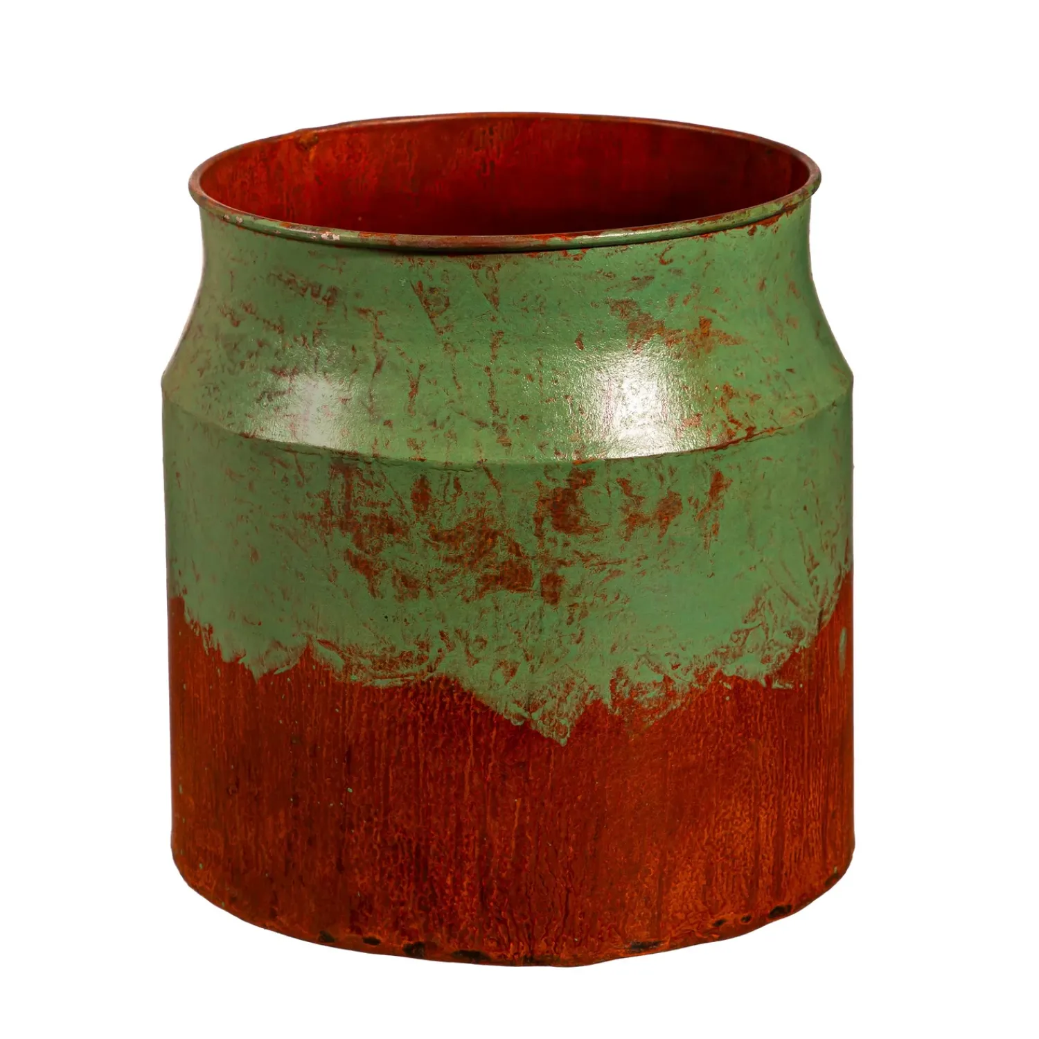 Plow & Hearth Planters & Plant Stands>Metal Jug Shaped Planter, Color Wash, Set of 3