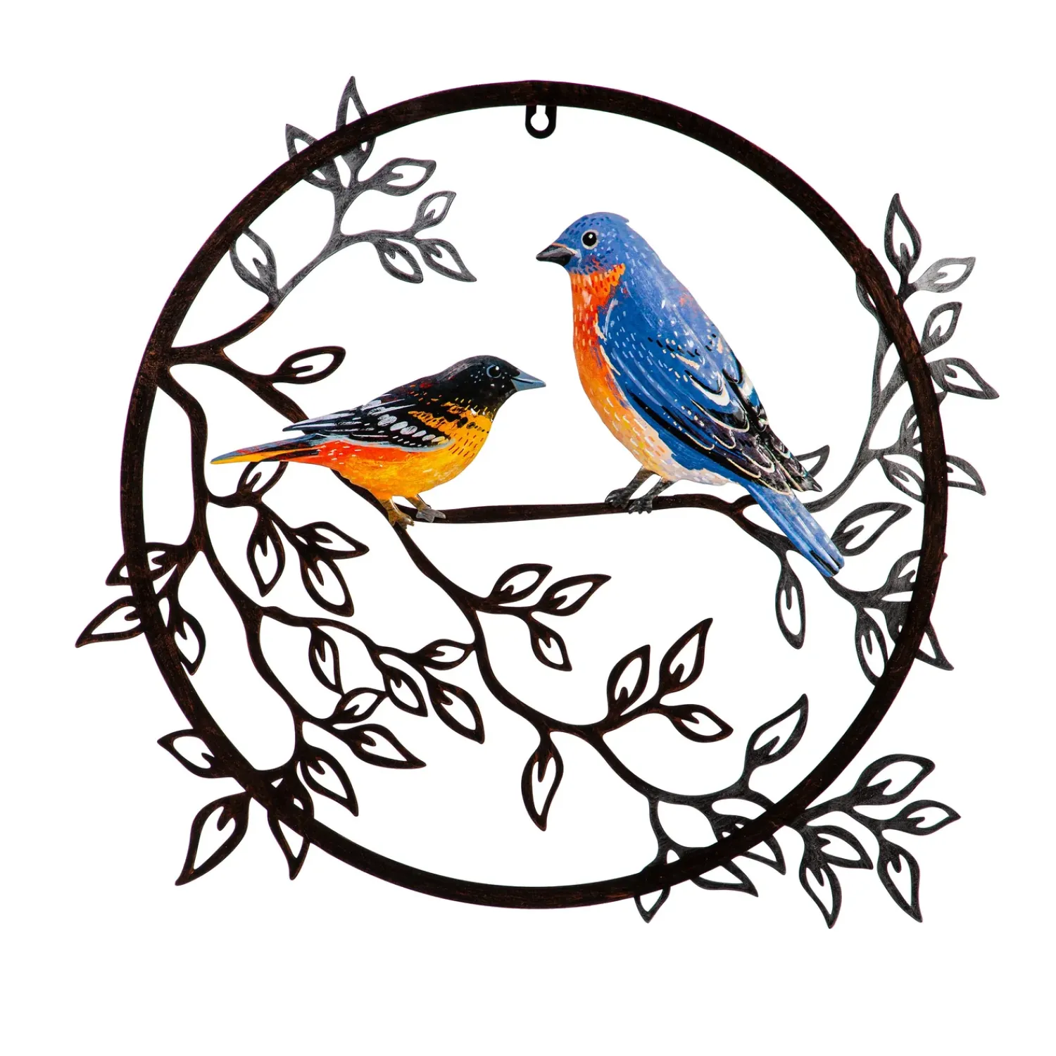 Plow & Hearth Wall Art>Metal Tree with Cardinals Wall Décor