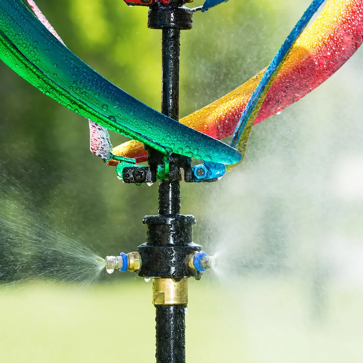 Plow & Hearth Wind Spinners>Misting Helix Wind Spinner