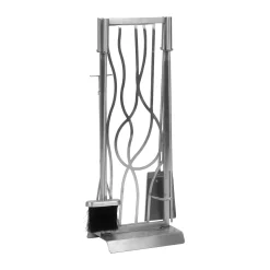 Plow & Hearth Fireplace Tool Sets>Modern Abstract Hearth Tool Set
