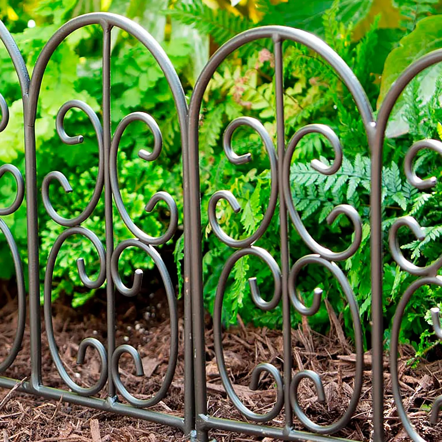 Plow & Hearth Garden Fencing & Edging>Montebello Wrought Iron Garden Edging