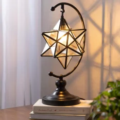 Plow & Hearth Lamps & Lighting>Moravian Star Table Lamp