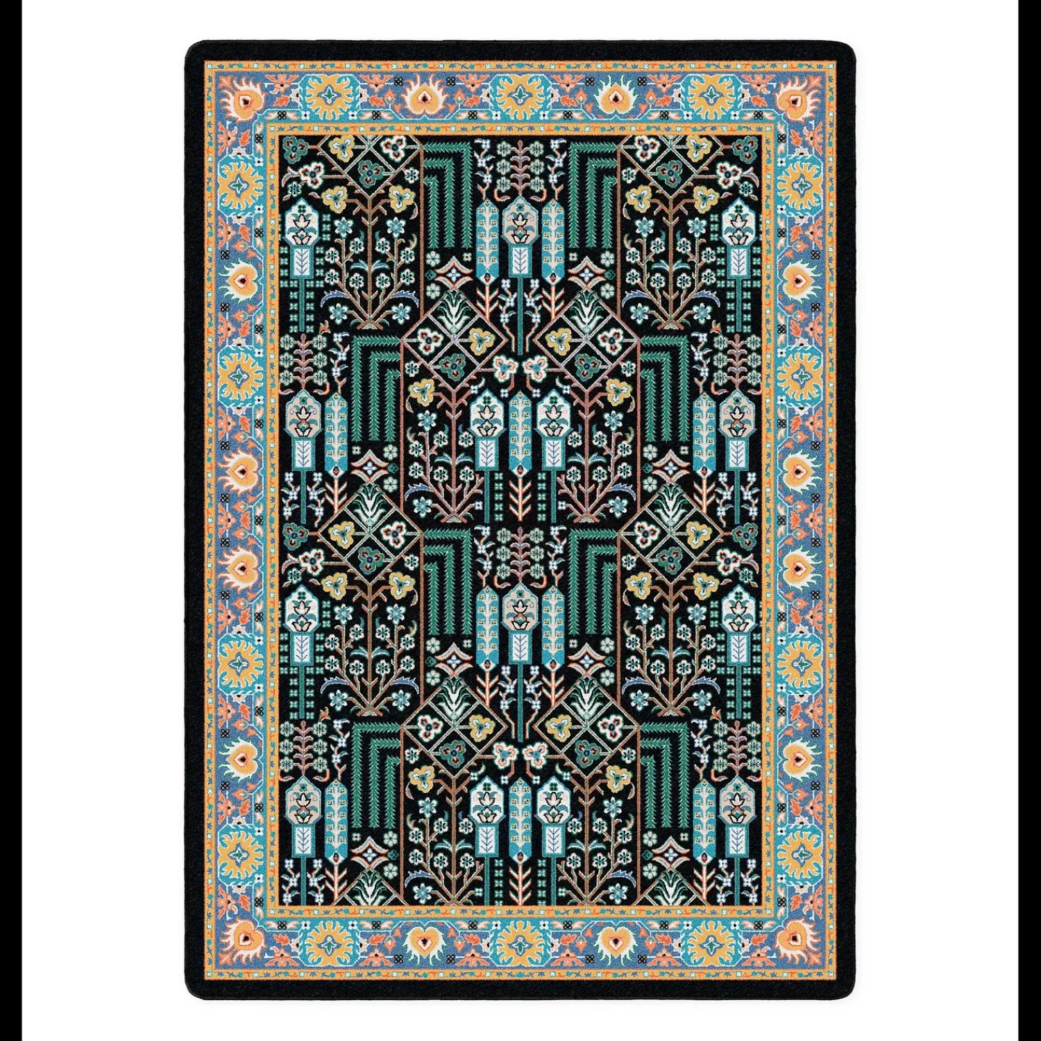 Plow & Hearth Area Rugs>Mount Joy Area Rug With EnduraStran Construction, 5' x 8'