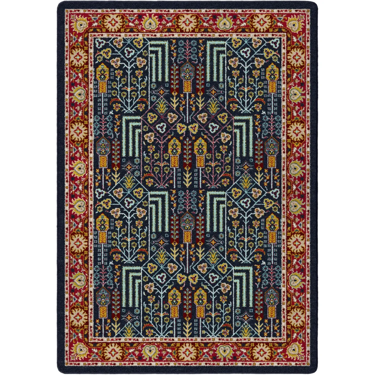 Plow & Hearth Area Rugs>Mount Joy Area Rug With EnduraStran Construction, 5' x 8'