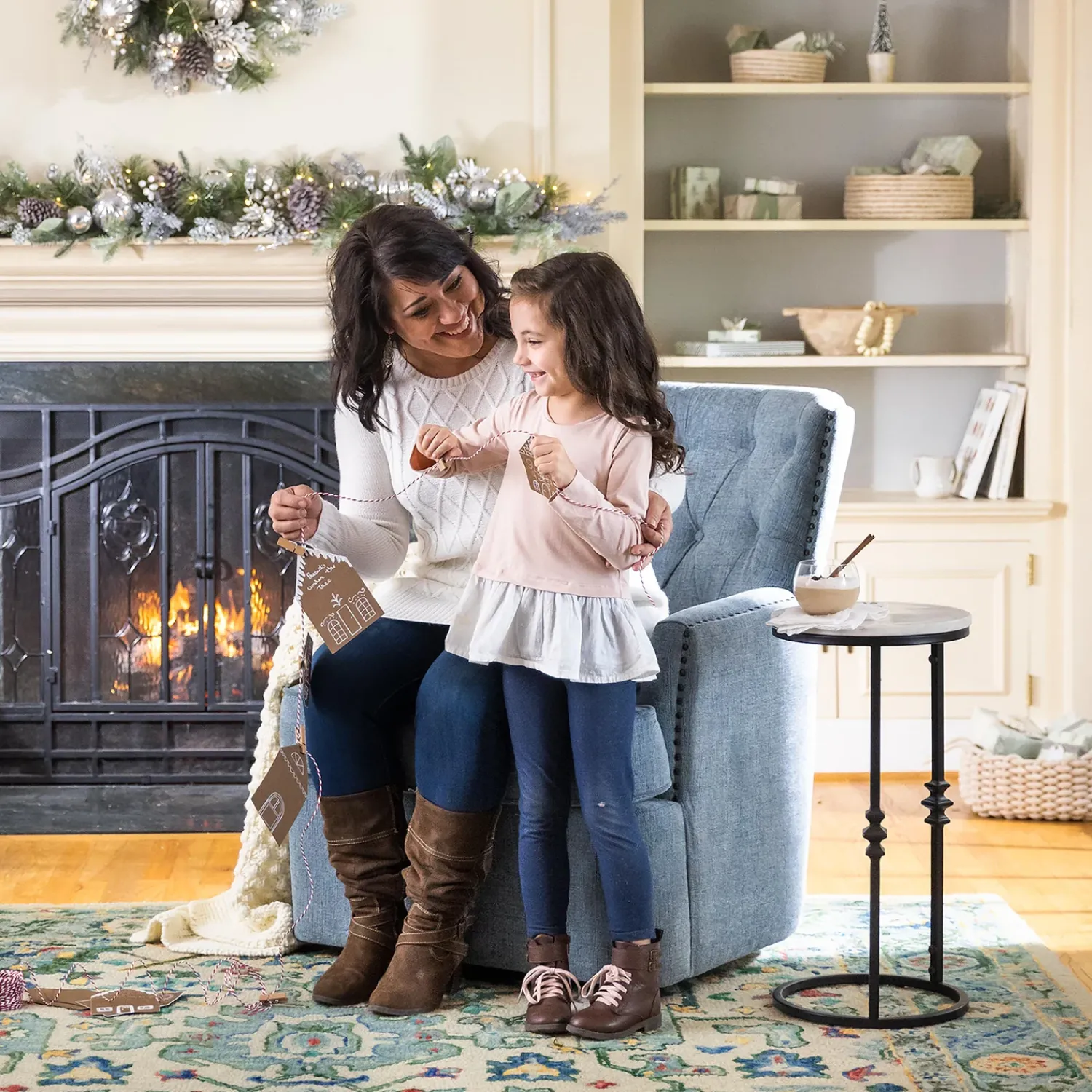 Plow & Hearth Area Rugs>Mountain Run Rug, 7'9" x 10'