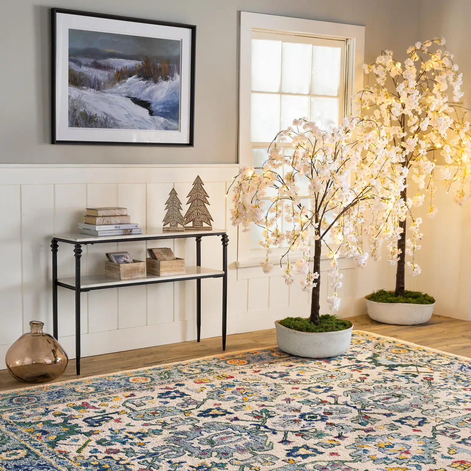 Plow & Hearth Area Rugs>Mountain Run Rug, 7'9" x 10'
