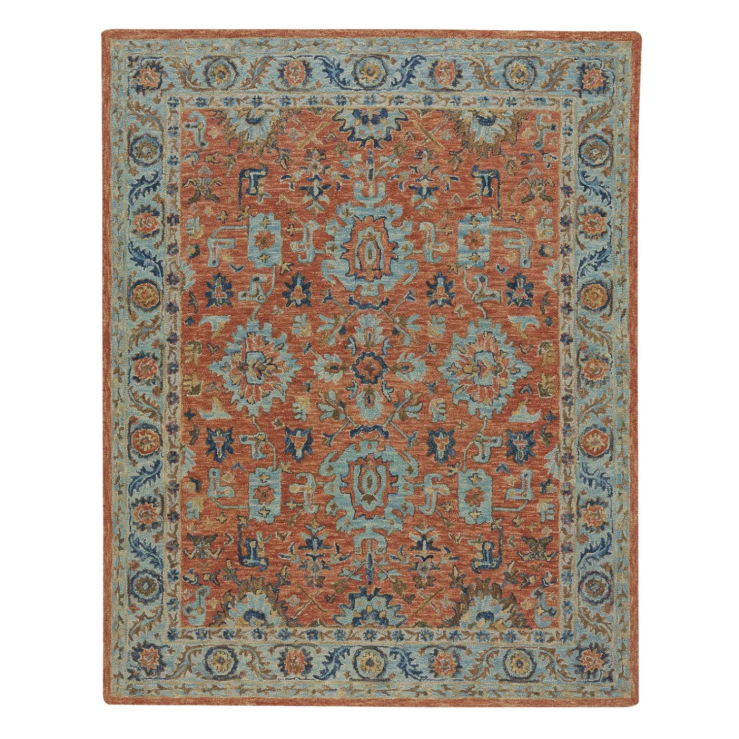 Plow & Hearth Area Rugs>Mountain Run Rug, 3'6" x 5'6"