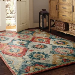 Plow & Hearth Area Rugs>Mountain Valley Wool Rug, 10' x 14' Multi